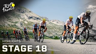 Tour de France 2024 Stage 18  EXTENDED HIGHLIGHTS  7182024  Cycling on NBC Sports [upl. by Gerdy]