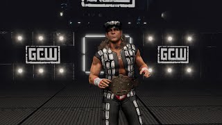 WWE 2K24 SHAWN MICHAELS VS SYCHO SID GCW ARENA WORLD HEAVYWEIGHT CHAMPIONSHIP ⭐️⭐️⭐️⭐️⭐️ [upl. by Hosbein]