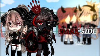 「 ⚠️⚫️ DARKSIDE ⚠️❗️」  Neoni    Glmv gacha Life  Part 3 of STFD [upl. by Anayrb]