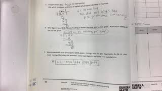 Grade 5 eureka math module 1 lesson 14 problem 5 [upl. by Greenebaum377]