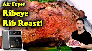 Perfect Ribeye Rib Roast Steak in Air Fryer  Juicy and Tender [upl. by Debra]