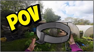 DJI Action 2 Magnetic Headband POV Vlog [upl. by Alleynad]