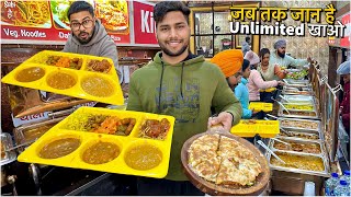 Unlimited Food Buffet in Rs 179  Street Food India  Unlimited 20 Items [upl. by Robbyn686]