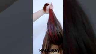 Mechas Balayage a dos Colores shortvideo  RAUL ROA ESTILISTA [upl. by Carley]