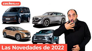 Todos los coches nuevos que llegarán en 2022  Informe  Review en español  cochesnet [upl. by Smiga873]