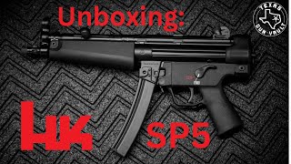 Unboxing Heckler amp Koch SP5  Civilian version of the Hk MP5 [upl. by Jaylene419]