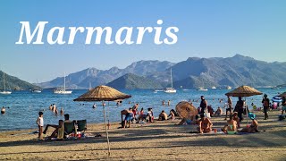 Marmaris Turkey  Beach Port Old Town 🇹🇷 [upl. by Annairba]