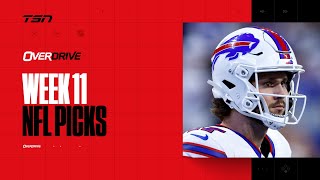 Week 11 NFL Picks  OverDrive Hour 3  111524 [upl. by Dolph542]