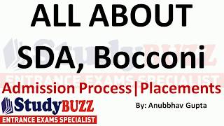 All about SDA Bocconi  Fees structure placements cut offs admission process [upl. by Talbert]