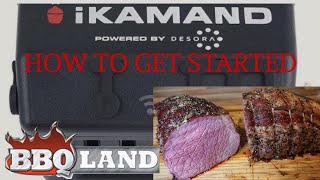 Kamado Joe iKamand How to get started [upl. by Kris392]