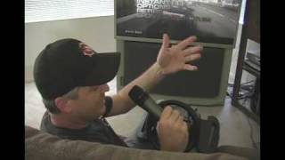 Logitech Driving Force Wireless PS3 review on Inside Sim Racing Ep 26 [upl. by Nalid]