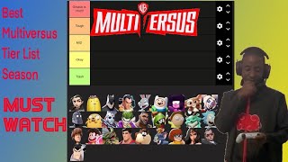 Season 2 Multiversus Character Tier List multiversus tierlist season2 rdcword1 [upl. by Bonina]