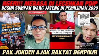 NGERI SUMPAH WARGA JAWA TENGAH TERHADAP PARTAI INI DI 5 TAHUN KE DEPANKARNA TELAH LECEHKANJOKOWI [upl. by Nine344]