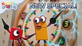 Numberblocks  Patterns and Shapes ⏰🔮  Full Episodes  Learn to count  Alphablocks [upl. by Gwenore]