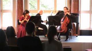 C M von Weber Trio g moll op63  3mov Atsuko Koga Ithay Khen Anna Grinberg [upl. by Gennifer]