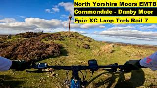 North Yorkshire Moors EMTB  Commondale  Danby Moor Epic XC Adventure Trek Rail 7 [upl. by Ziza]