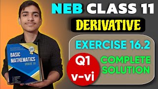 Derivative of Trigonometric Functions Class 11 Exercise 162 Qno1  v vi  Basic Mathematics [upl. by Adnilahs]