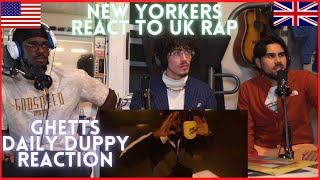 New Yorkers React to Ghetts Daily Duppy 🔥 [upl. by Edouard]