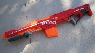 REVIEW Nerf Elite Mega Centurion Review amp Firing Test [upl. by Iaj370]