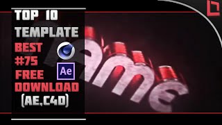 BEST Top 10 Intro Template 75 C4DAE  Free Download [upl. by Schlenger]