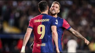 Robert Lewandowski Goal  Real Madrid vs Barcelona 04 Highlights  LaLiga 202425 [upl. by Doowrehs]