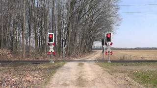 Bahnübergang quotZur Eisenbahnstreckequot Breyell  unbeschrankter BÜ  10 Teil [upl. by Ayotnahs]