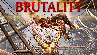 MORTAL KOMBAT X · Kotal Kahn  ALL BRUTALITIES HD 60fps  MKX [upl. by Adanar]