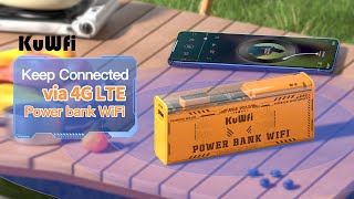 How to Setup KuWFi MC8 plus power bank 4G router click here please [upl. by Eceerahs208]