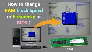 How To SET RAM SPEED on Asus BIOS [upl. by Enilrek]