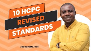 HCPC REVISED STANDARDS OF CONDUCT PERFORMANCE AND ETHICS [upl. by Yduj]