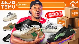 I Bought The MOST EXPENSIVE Shoes From TEMU…I Was SHOCKED [upl. by Demahom]