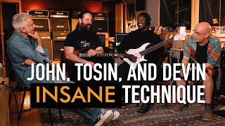 John Petrucci Tosin Abasi and Devin Townsend break down their INSANE Techniques [upl. by Gusella]