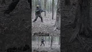 LARPing in the Trenches shorts larp milsim ar15 tacticool [upl. by Abas150]