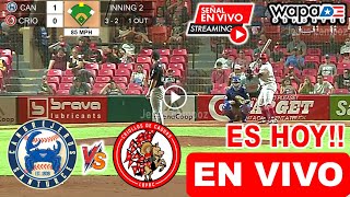 Cangrejeros de Santurce vs Criollos de Caguas en vivo donde ver a que hora juega Choque Gigantes [upl. by Nunes]