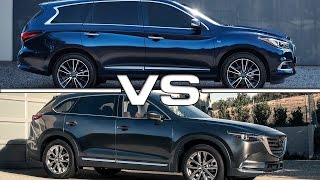 Infiniti QX60 vs Mazda CX9 [upl. by Evelinn208]