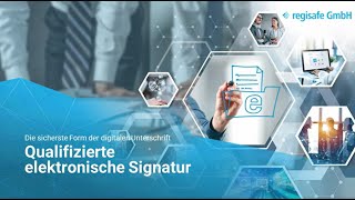 Qualifizierte elektronische Signatur [upl. by Orecul]