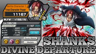 SHANKS DIVINE DEPARTURE  ONE PIECE BOUNTY RUSH  OPBR [upl. by Orrocos605]