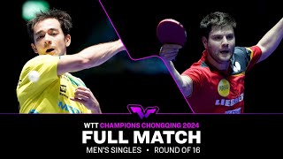 FULL MATCH  Hugo Calderano vs Dimitrij Ovtcharov  MS R16  WTTChongqing 2024 [upl. by Stiruc230]