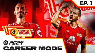 NEW SERIES TRANSFER WINDOW OPEN FC 24 UNION BERLIN CAREER MODE EP1 [upl. by Ahgiel]