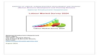 Magazine de lEmploi et Des Métiers  Labour Market Survey 2024 [upl. by Doble]