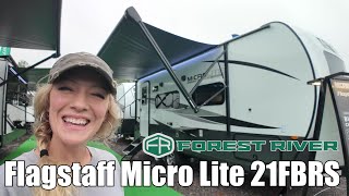 Forest River RVFlagstaff Micro Lite21FBRS [upl. by Tella273]