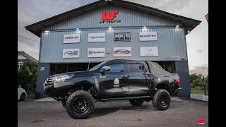 HILUX REVO LIFT UP 4quotPROFENDER SUSPENSION [upl. by Nadaba]