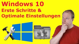 Windows 10 neu installieren ohne Datenverlust  alte Daten behalten  Emails Dokumente  4K [upl. by Aikemehs]