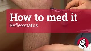 How to med it Reflexstatus [upl. by Noiz944]