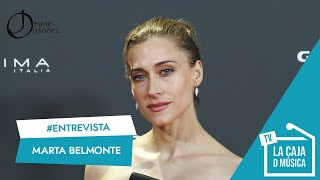 MARTA BELMONTE  quotA partir de AHORA sentiréis que os GUSTARÍA ESTAR DENTRO DE LA SERIE PARA AYUDARquot [upl. by Gherardo872]