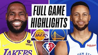 LAKERS at WARRIORS  FULL GAME HIGHLIGHTS  February 12 2022 [upl. by Ranson]