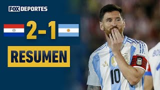 😳😲 ¡PARAGUAY DERROTÓ A ARGENTINA  Paraguay 21 Argentina  HIGHLIGHTS  SAWCQ [upl. by Francklyn]