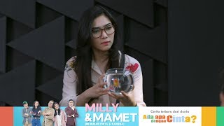 MILLY amp MAMET Ini Bukan Cinta amp Rangga Klip Si Anjing amp Si Kucing [upl. by Herzen587]