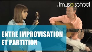 🎸ENTRE IMPROVISATION ET PARTITION Masterclass de guitare Marylise FLORID amp Sylvain LUC imusicschool [upl. by Sanborne620]