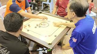 Carrom doubles Kg Bkt NagaShah Alam 23jun24 SMCC HafezPatrick vs 18CC JaihoKudin Set 2 R1 [upl. by Ignaz380]